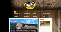 Desktop Screenshot of festivalbanat.cz